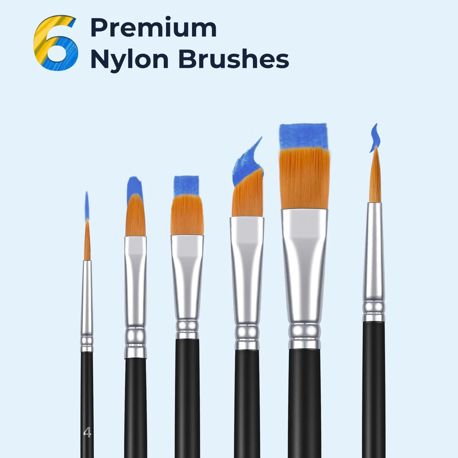 Ohuhu Acrylic Paint Set for Beginners with Tutorial (Canada Domestic Shipping) - Image 5