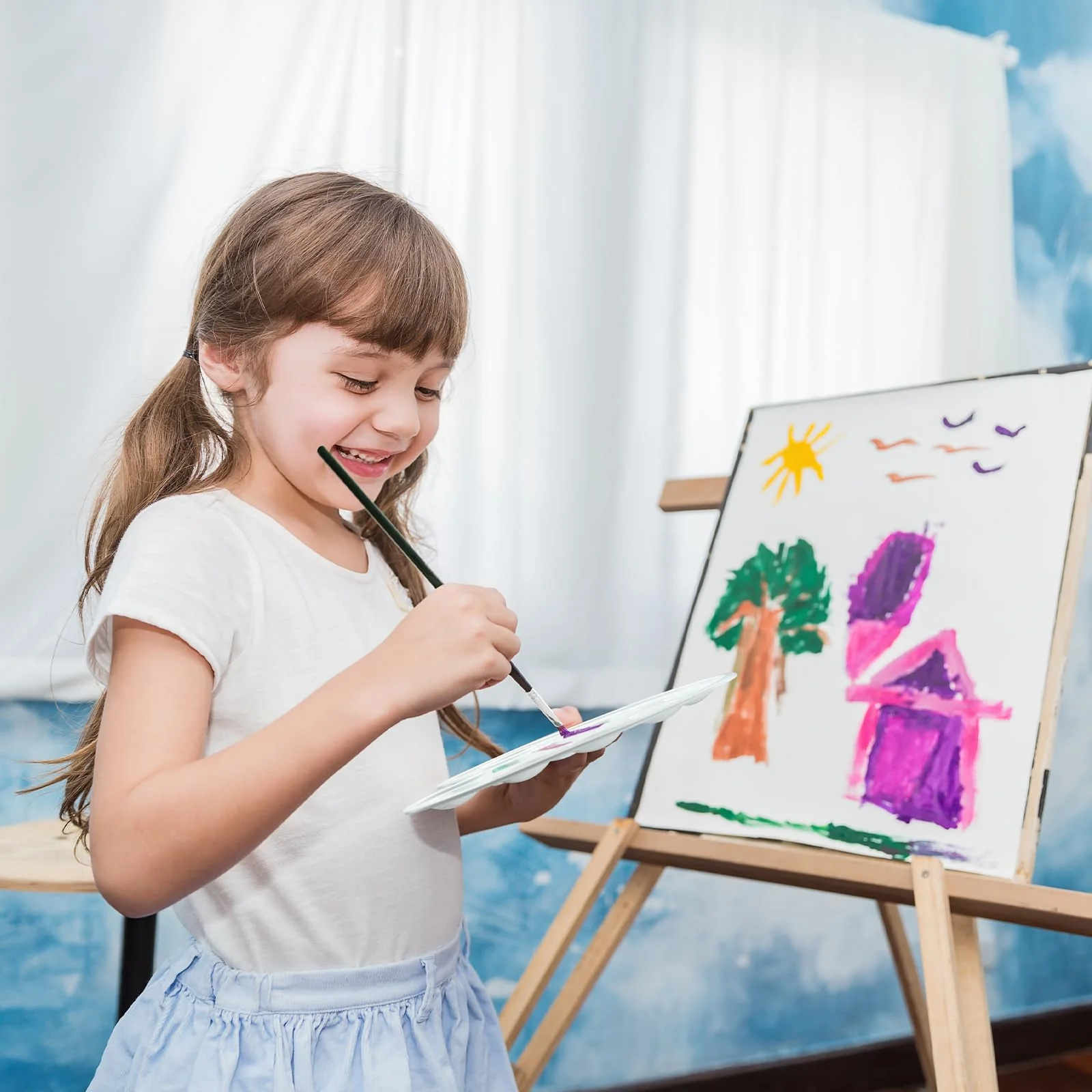 Ohuhu Acrylic Paint Set for Beginners with Tutorial (Canada Domestic Shipping) - Image 9
