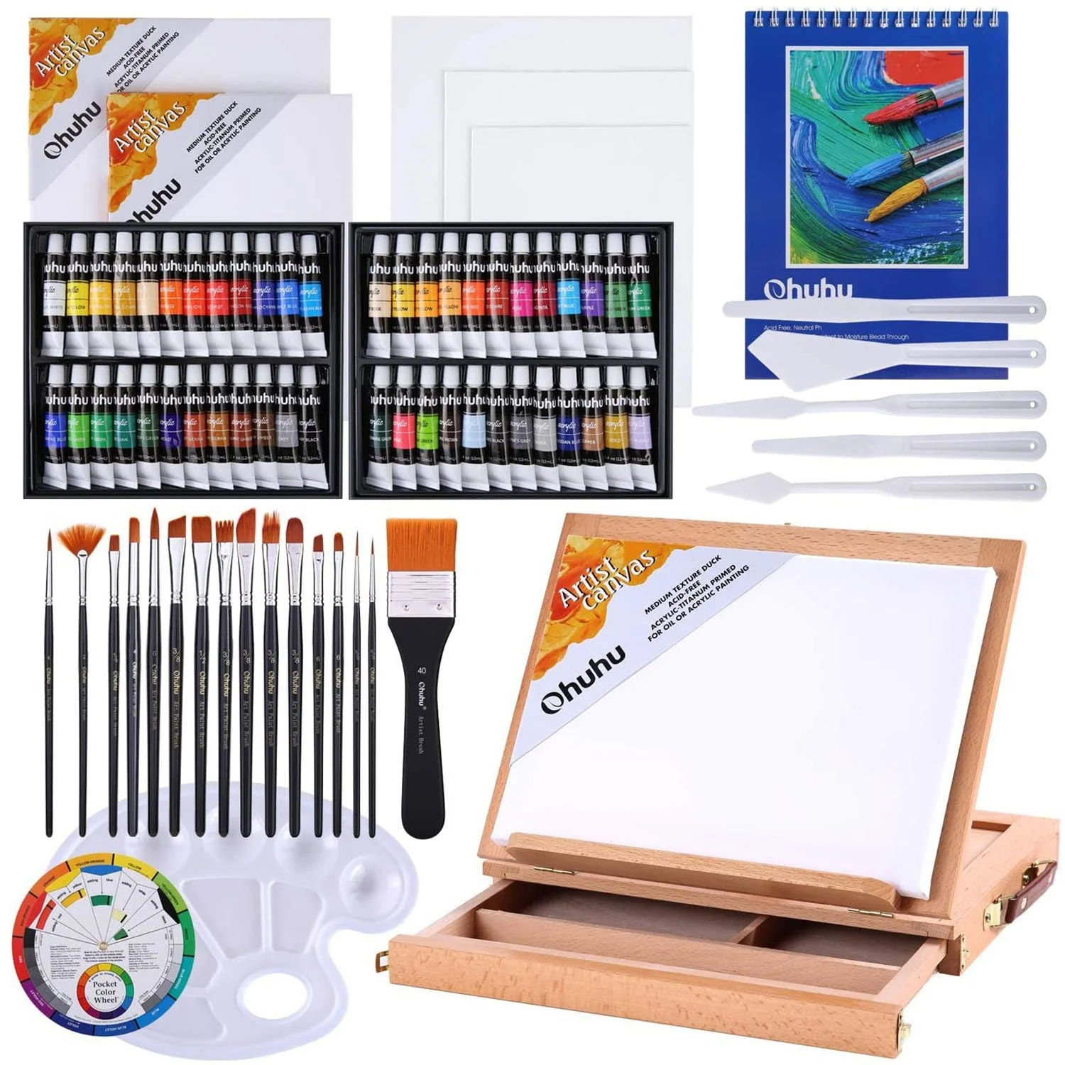 Ohuhu Acrylic Painting Set, Artist Set (Europe Only) - Image 4