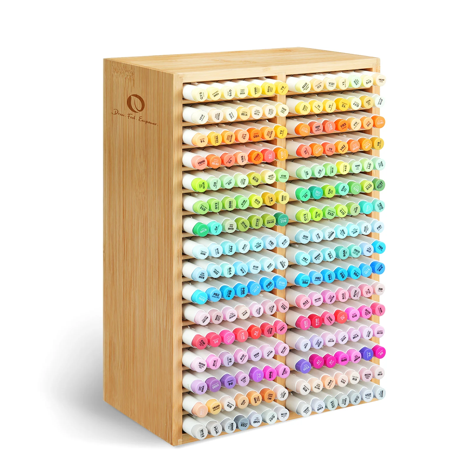 Ohuhu Bamboo Marker Organizer - Image 27