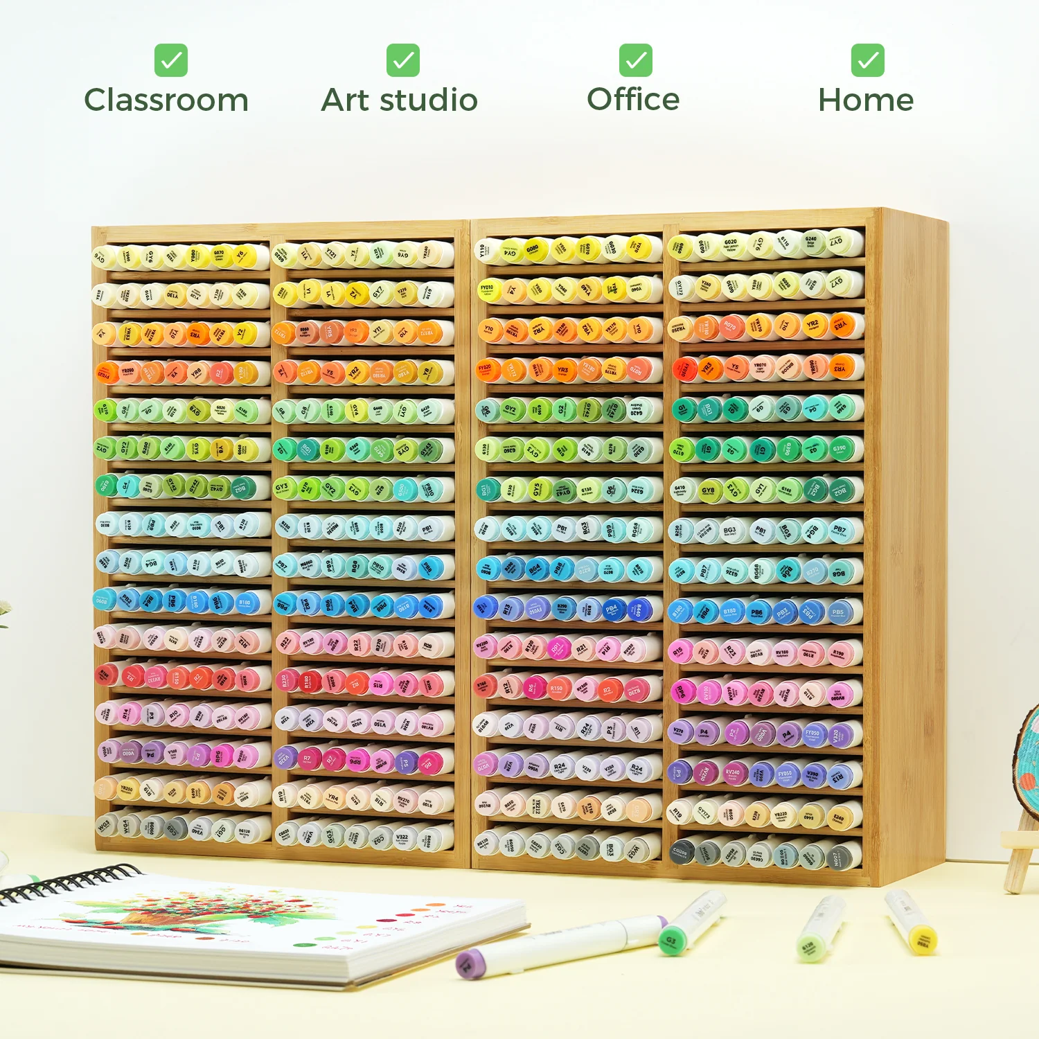 Ohuhu Bamboo Marker Organizer (Europe Only) - Image 14