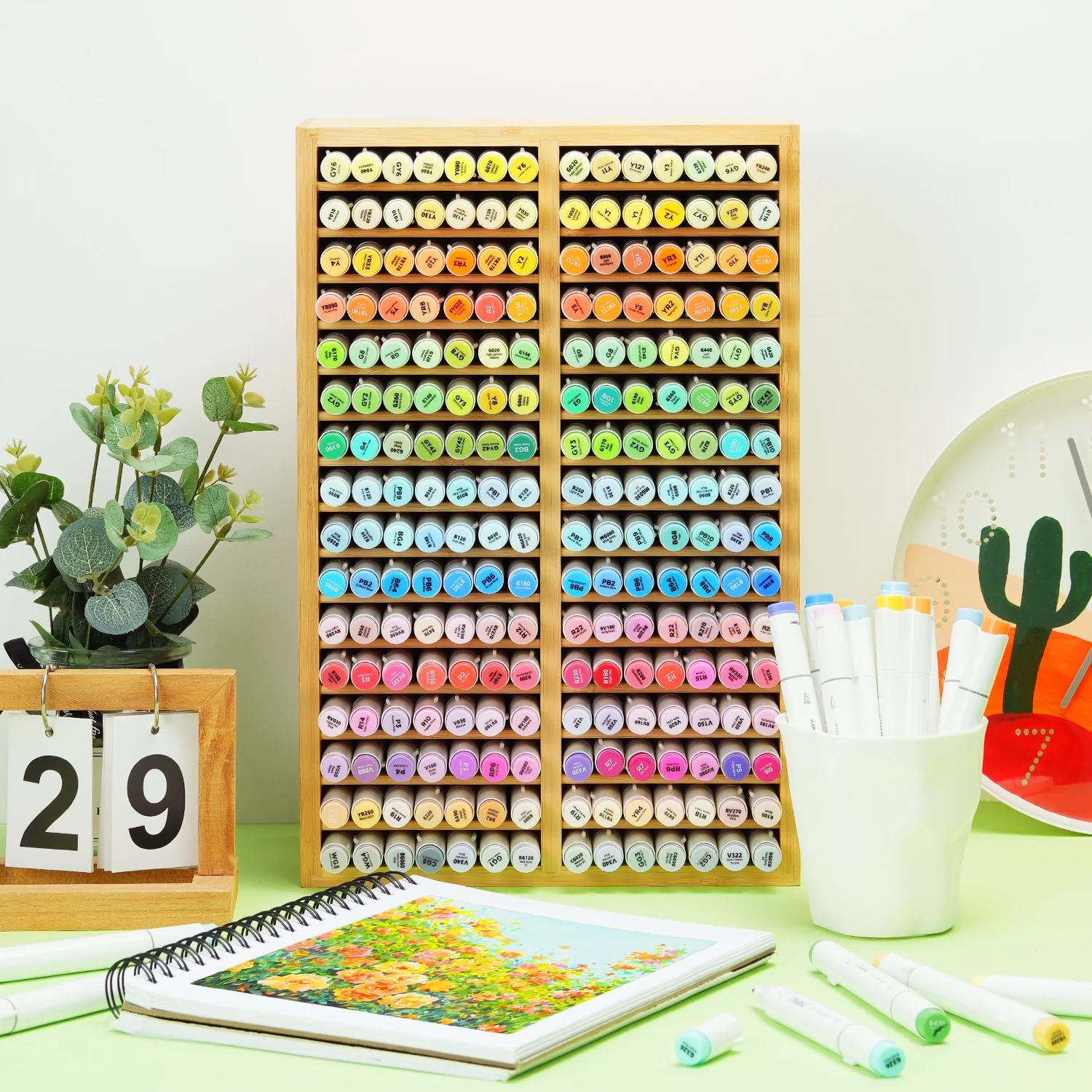 Ohuhu Bamboo Marker Organizer (Europe Only) - Image 13