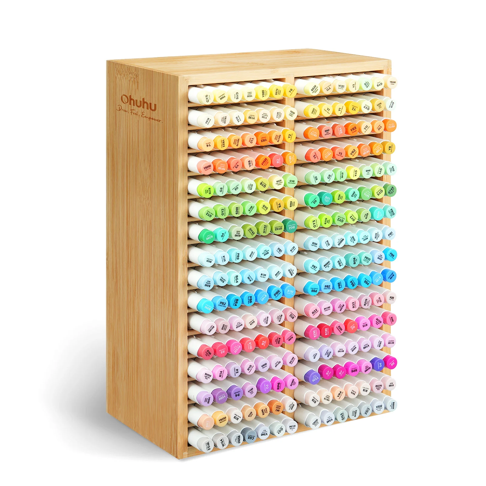 Ohuhu Bamboo Marker Organizer - Image 26