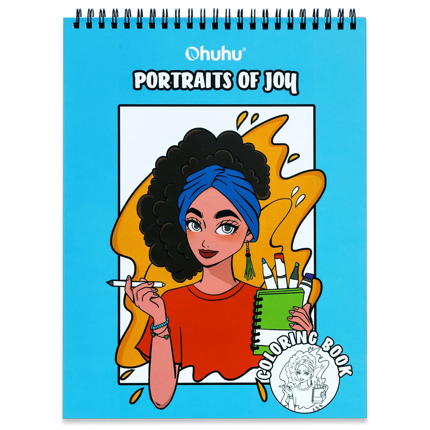 Ohuhu Double-Sided Bleedproof Coloring Book - Image 7