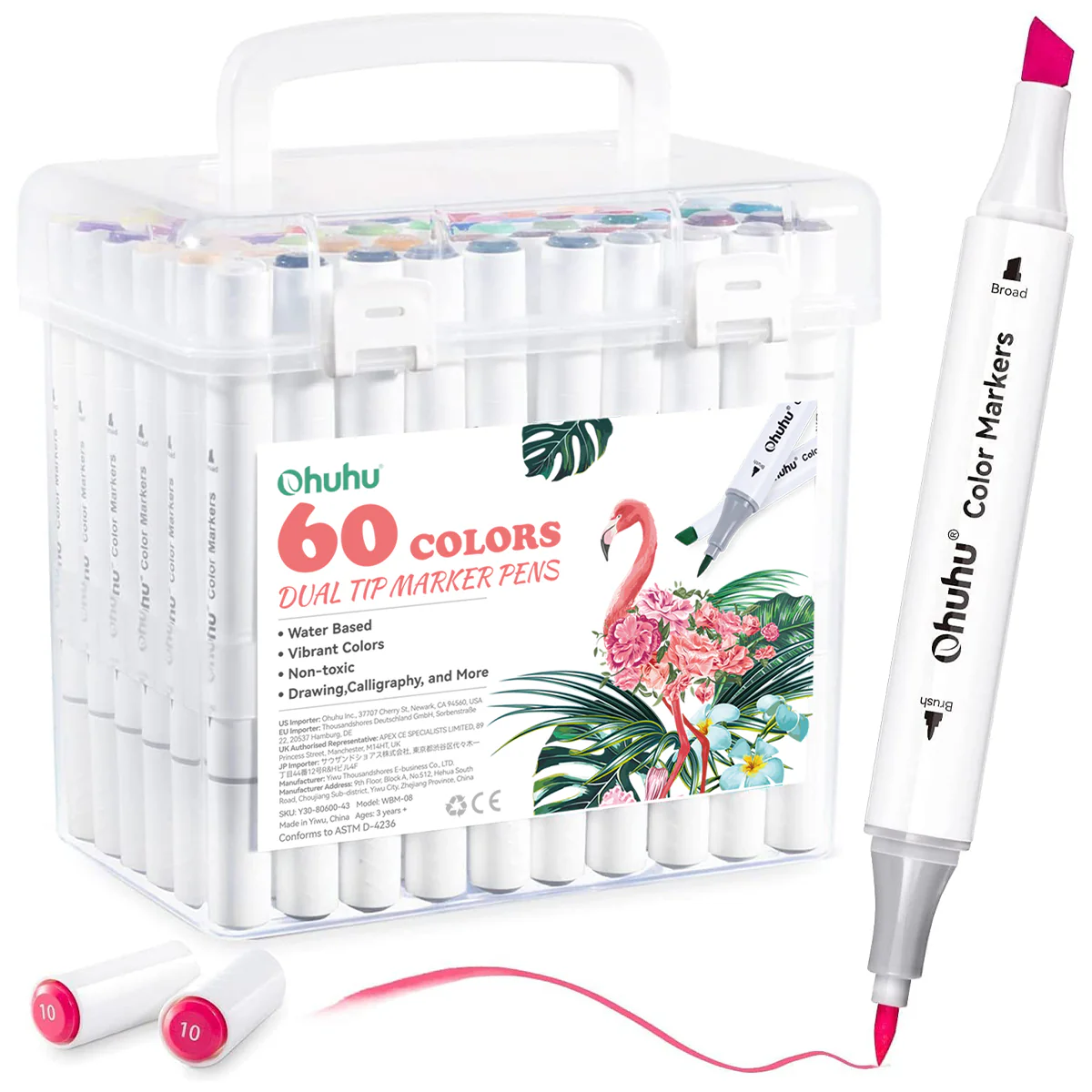 Ohuhu Dual Tips Water-Based Art Markers - Image 17