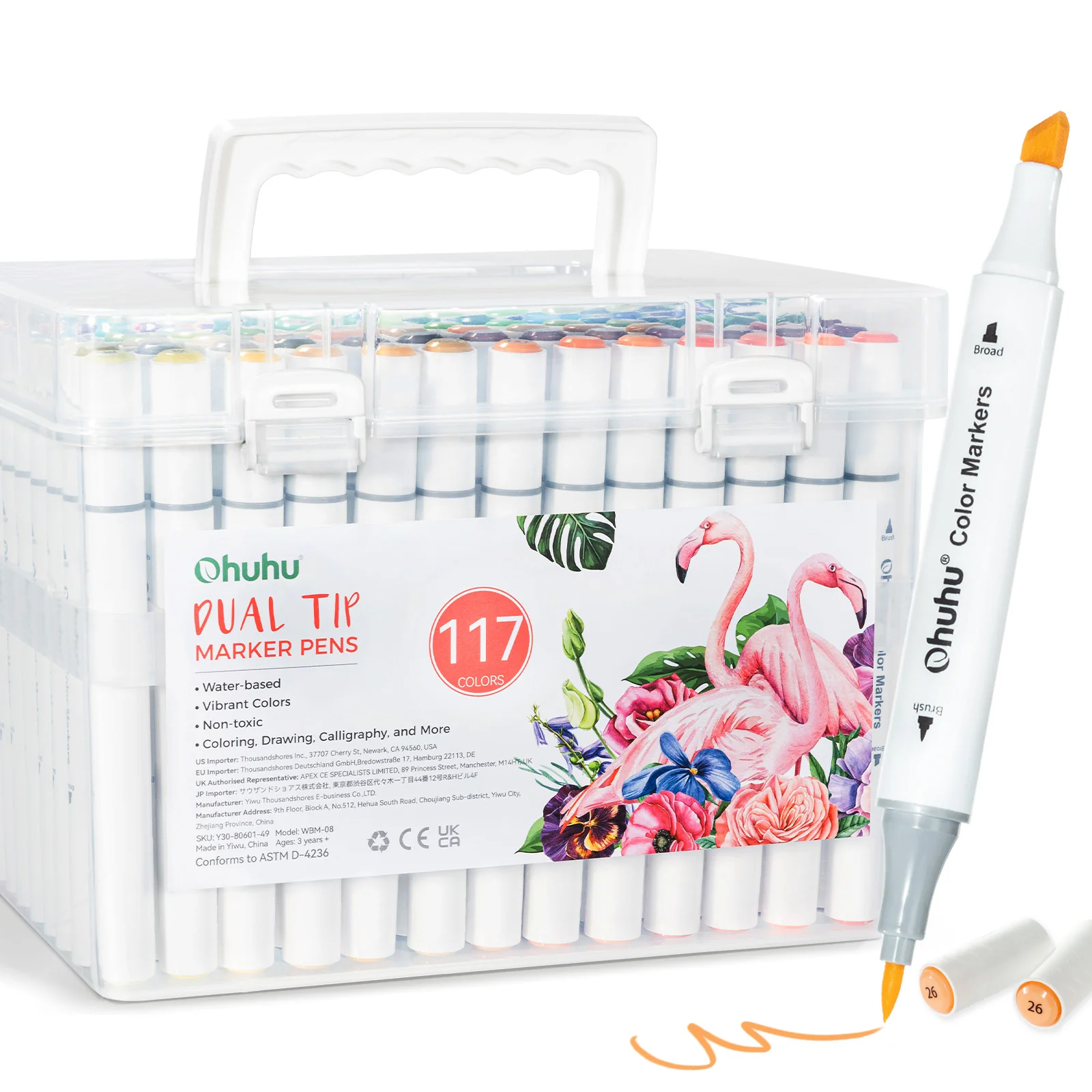 Ohuhu Dual Tips Water-Based Art Markers - Image 8