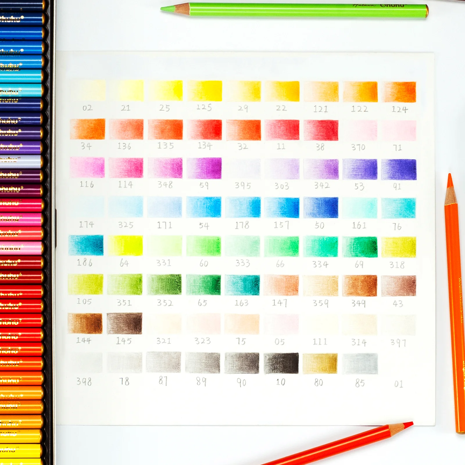 Ohuhu Halawa Series 72 Colors Oil-based Colored Pencils - Image 4