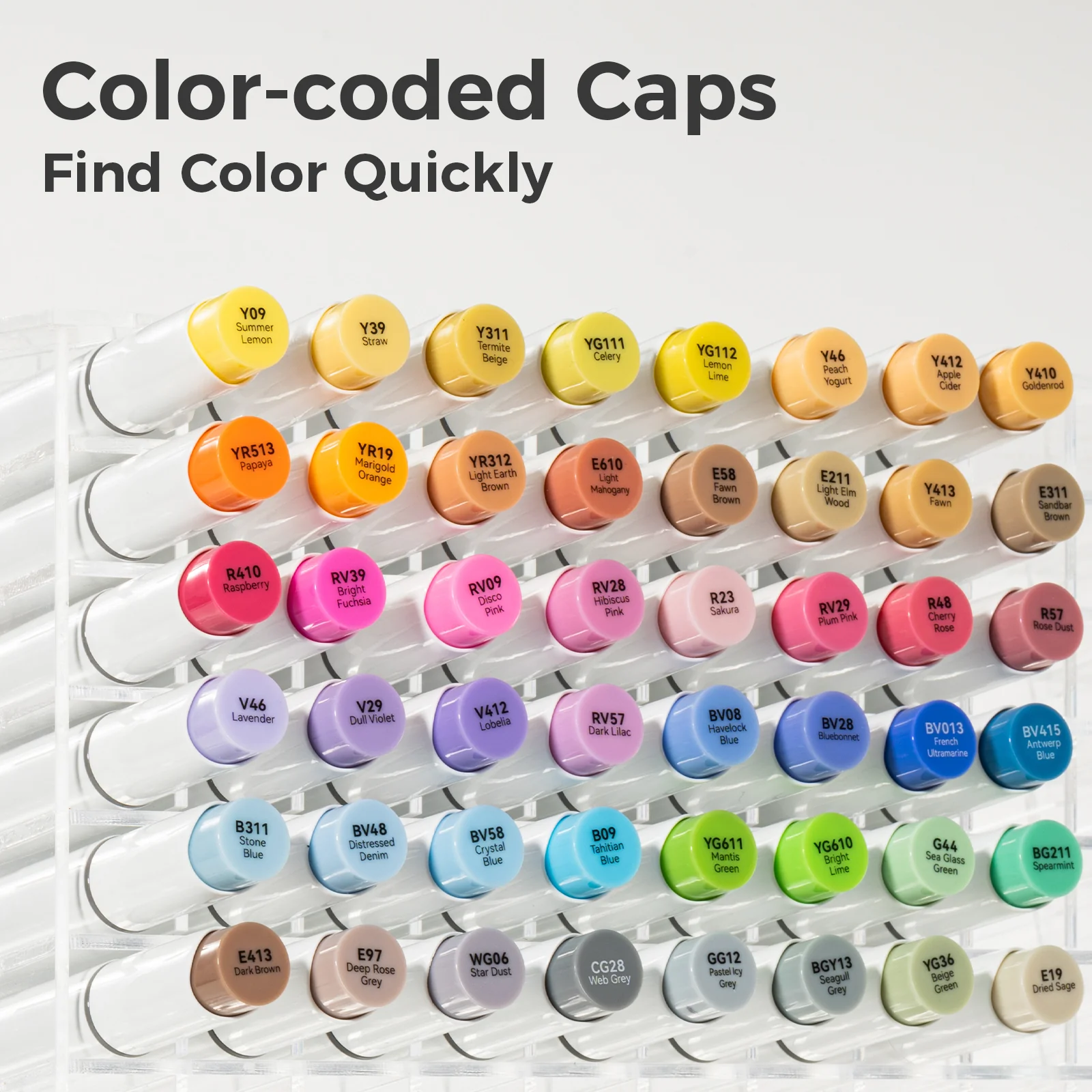 Ohuhu Honolulu Brush Markers - Small Set - Image 72
