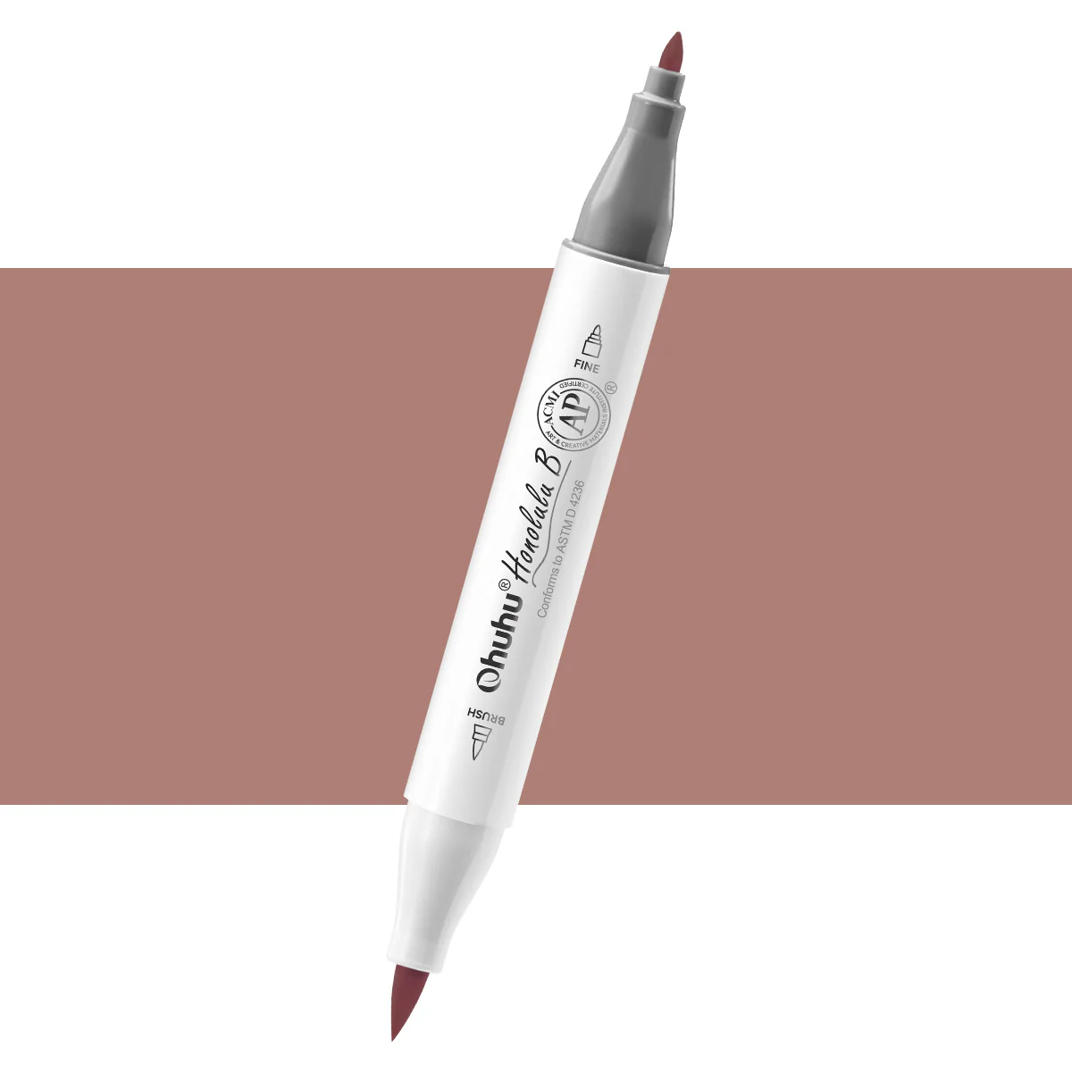 Ohuhu Honolulu B E711 (Replace R27) Individual Marker, Brush & Fine