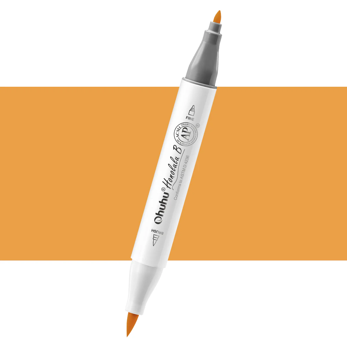 Ohuhu Honolulu B Y210 (Replace YR34) Individual Marker, Brush & Fine