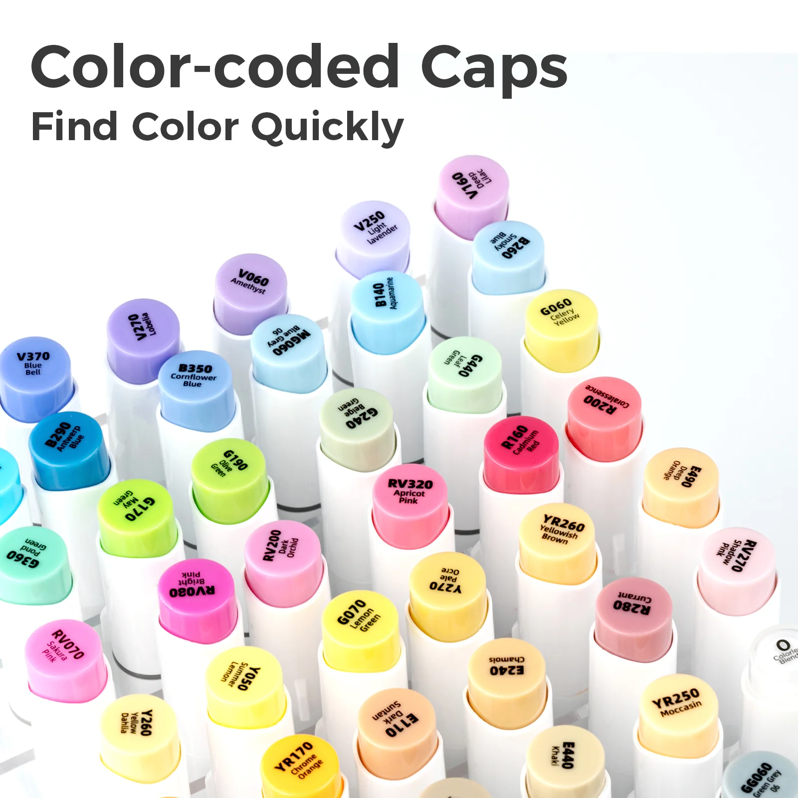 Ohuhu Honolulu Brush Markers - Small Set - Image 39