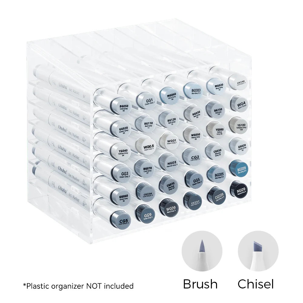 Ohuhu Honolulu Brush Markers - Small Set - Image 60