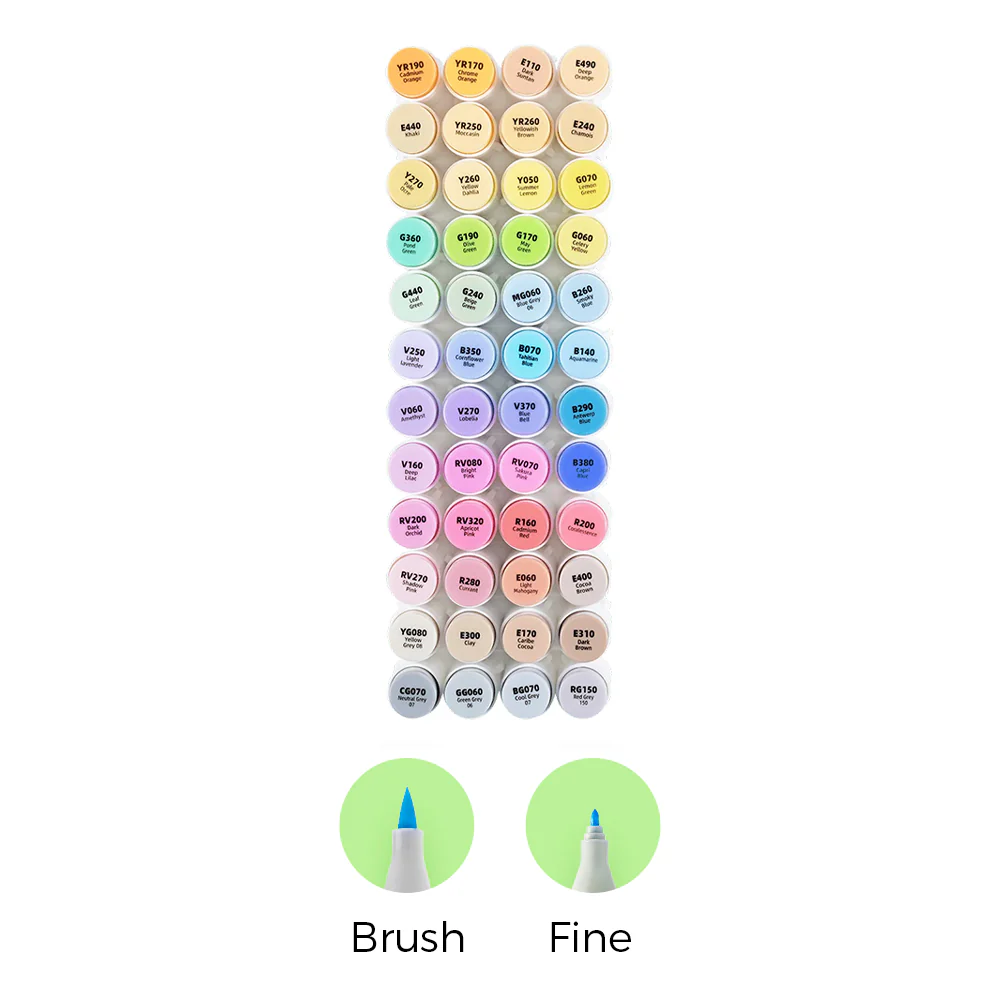 Ohuhu Honolulu Brush Markers - Small Set - Image 8