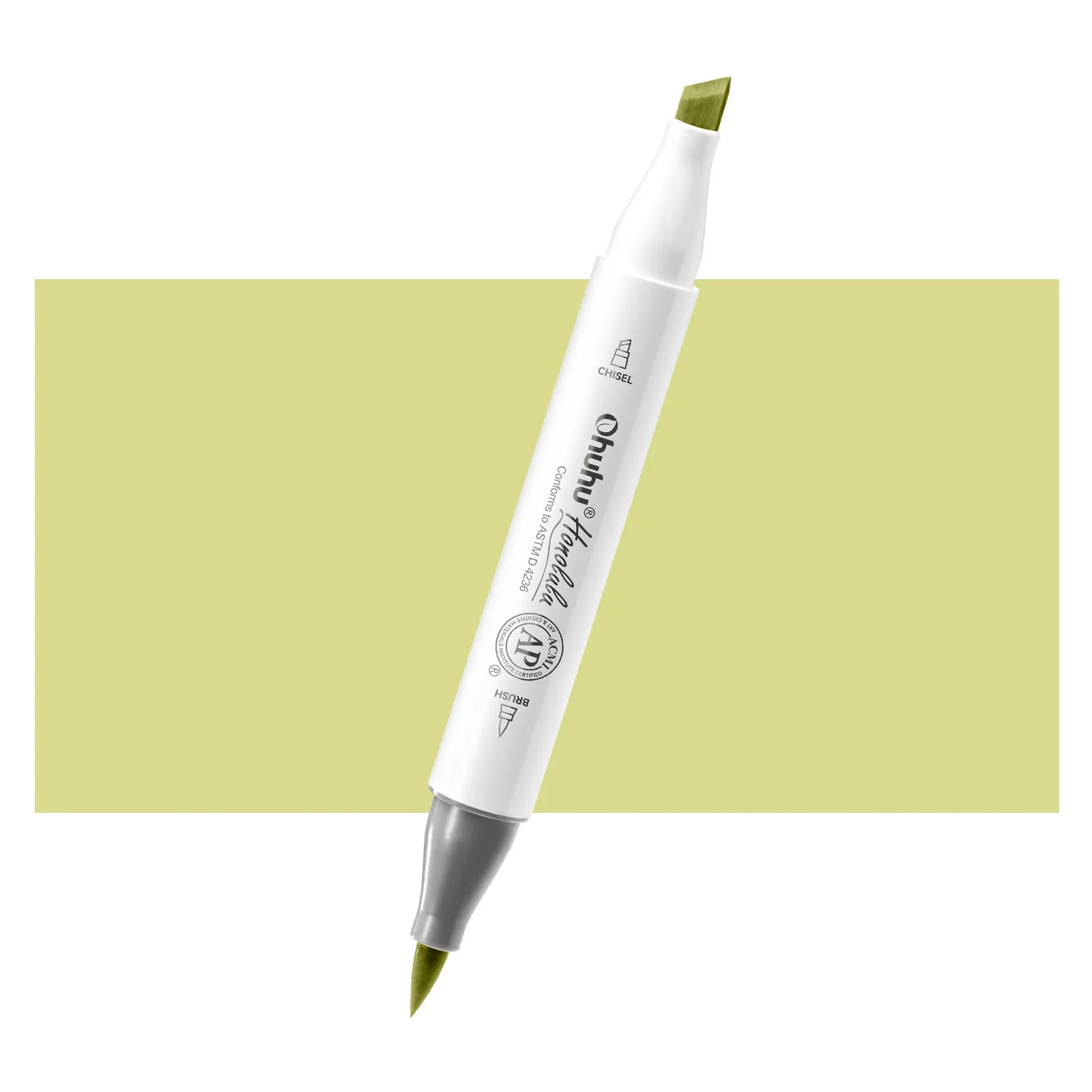 Ohuhu Honolulu G050 / YG07 Individual Marker, Brush & Chisel