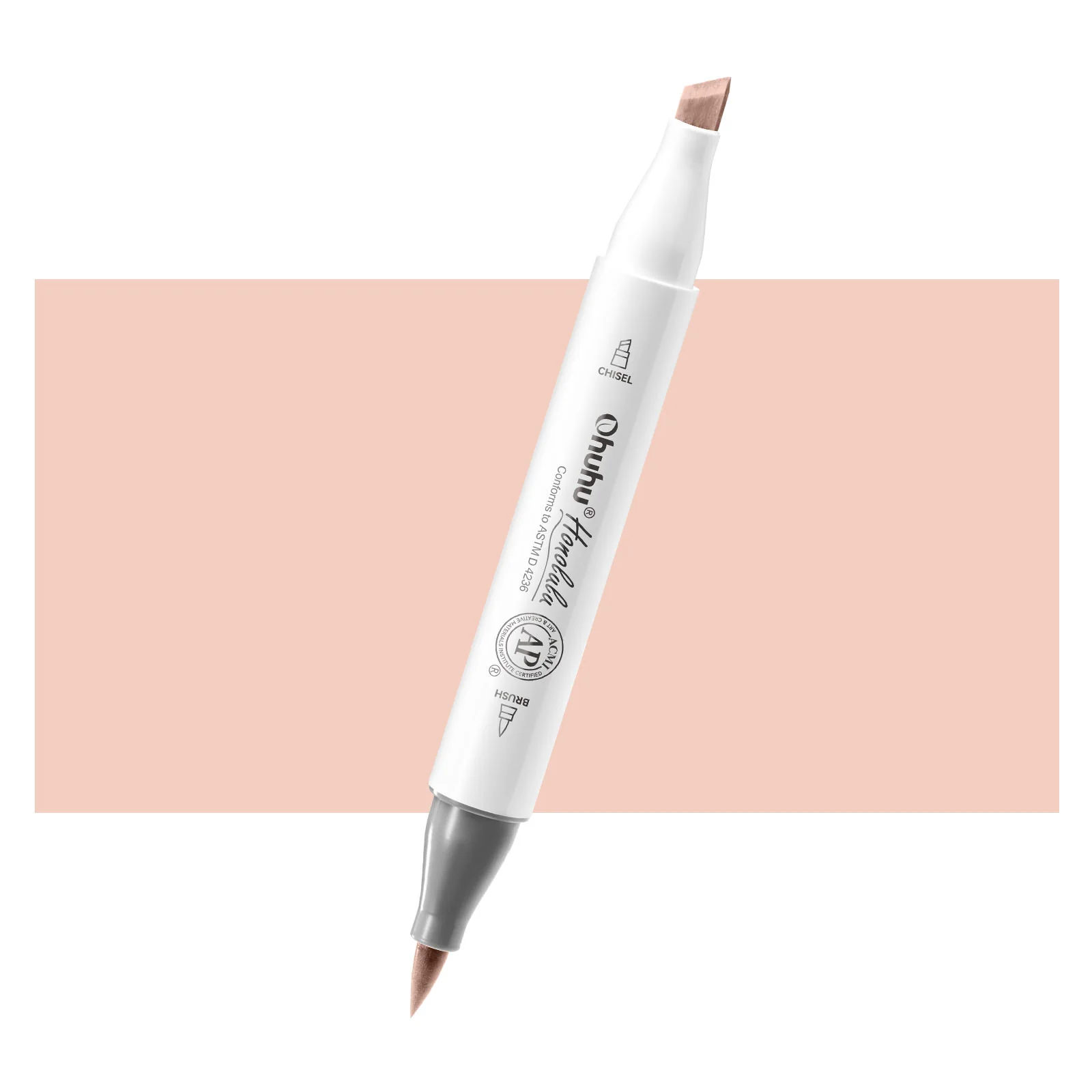 Ohuhu Honolulu R090 / YR56 Individual Marker, Brush & Chisel