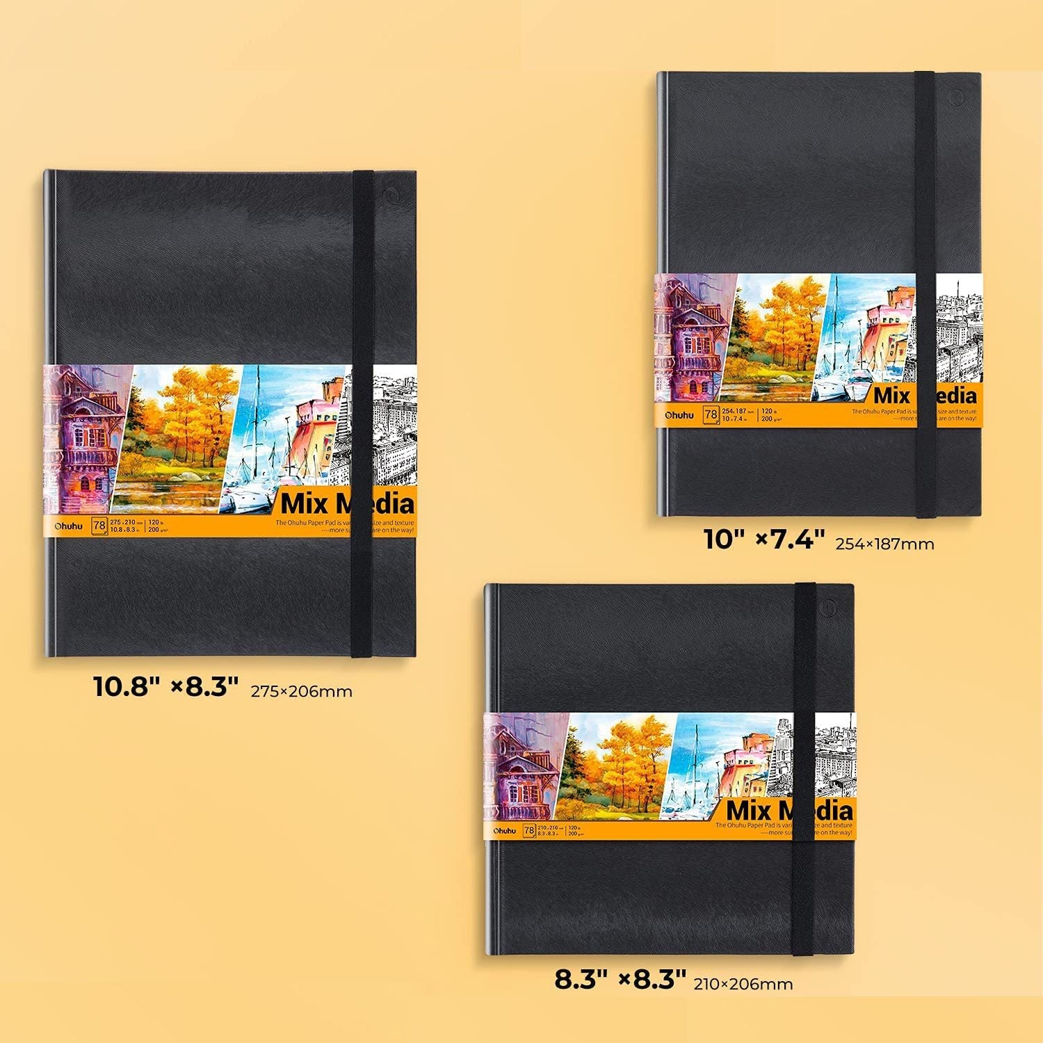 Ohuhu Mix Media Pad for Multiple Techniques (Canada Domestic Shipping) - Image 4