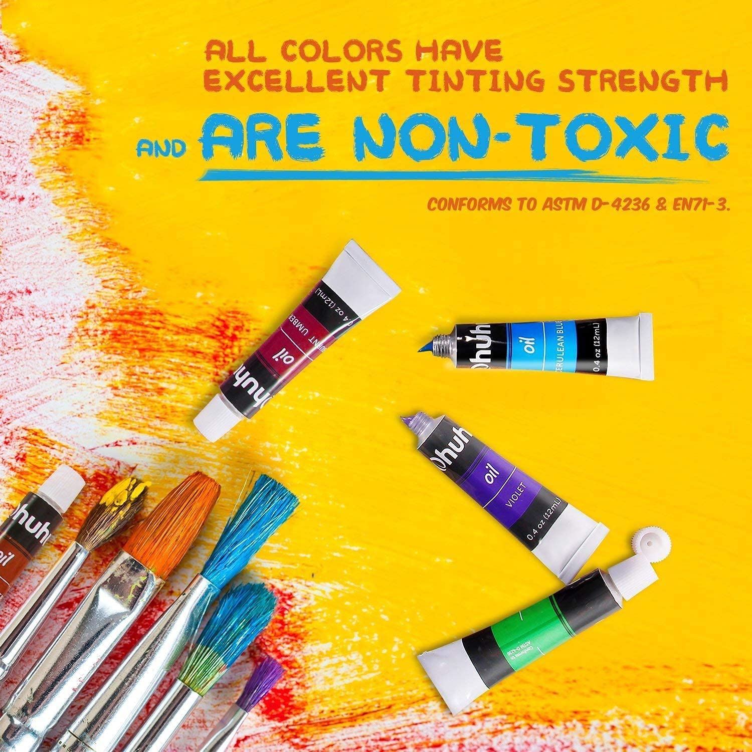 Ohuhu Oil Paint Set (Europe Only) - Image 2