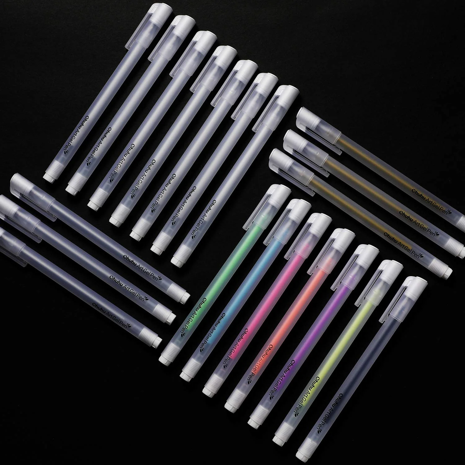 Ohuhu Premium Gel Pen Set, 20 Pack - Image 6