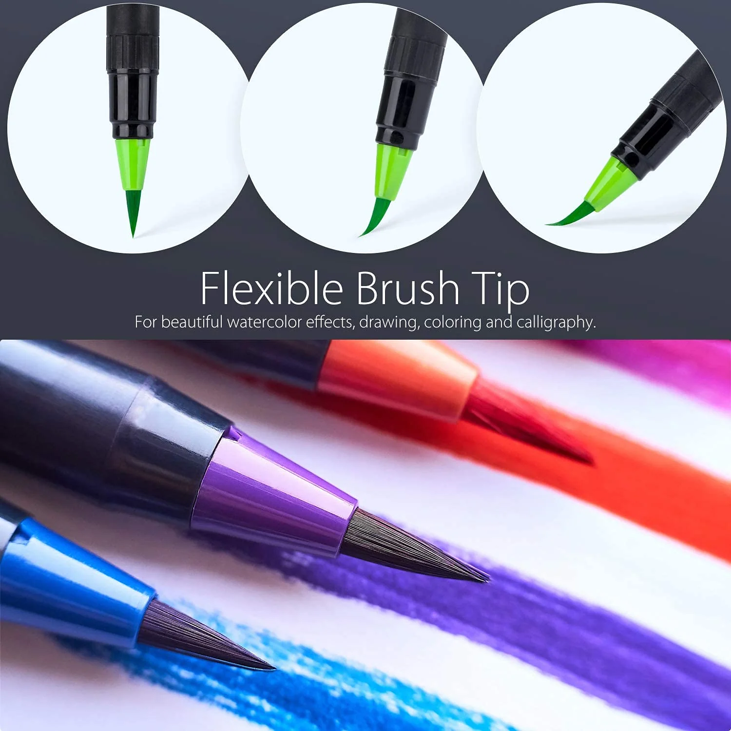 Ohuhu Watercolor Brush Markers Pen (Ships from Asia Warehouse) - Image 2