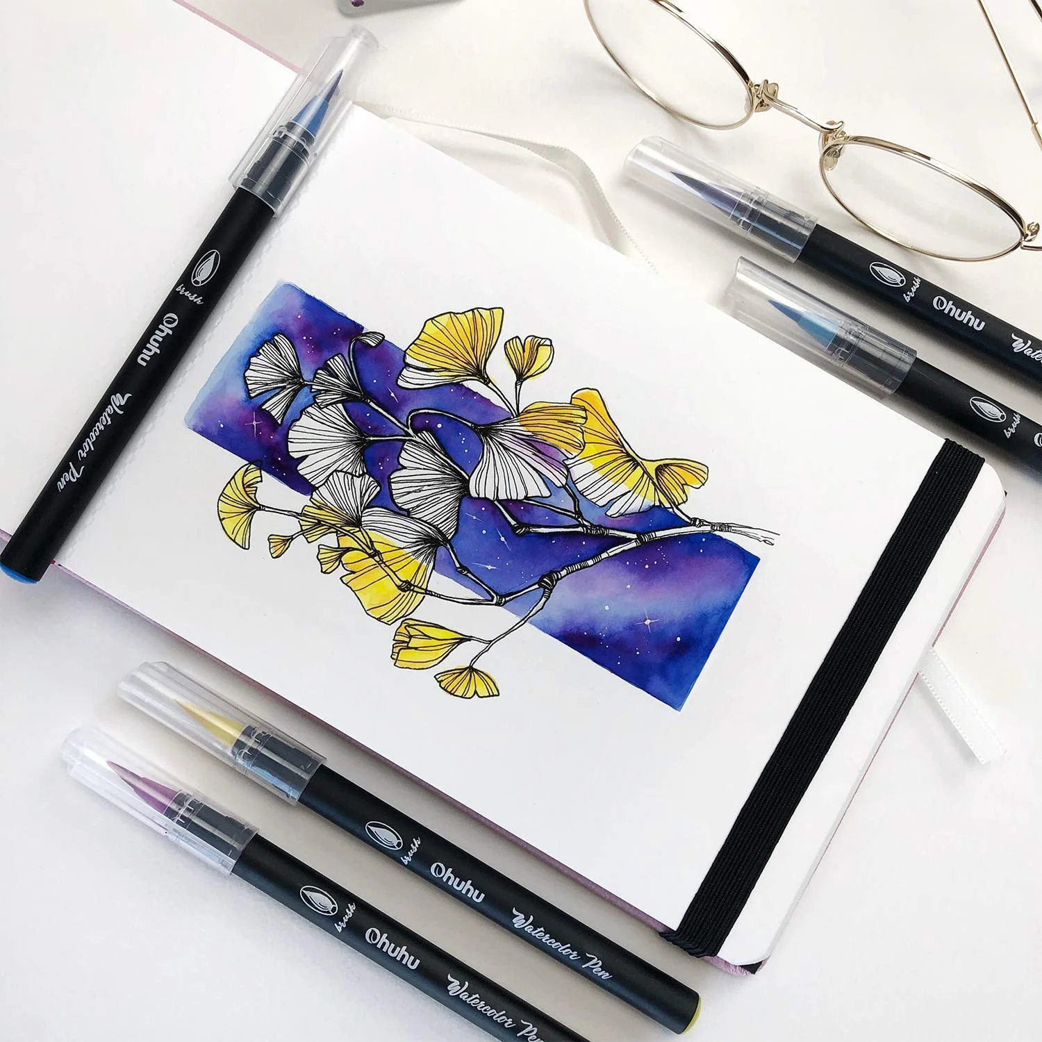 Ohuhu Watercolor Brush Markers Pen (Ships from Asia Warehouse) - Image 4