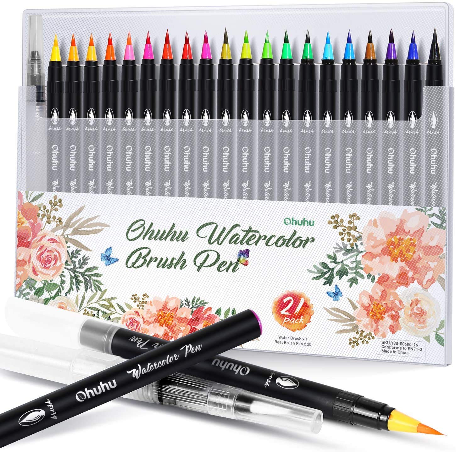 Ohuhu Watercolor Brush Markers Pen (Ships from Asia Warehouse) - Image 6